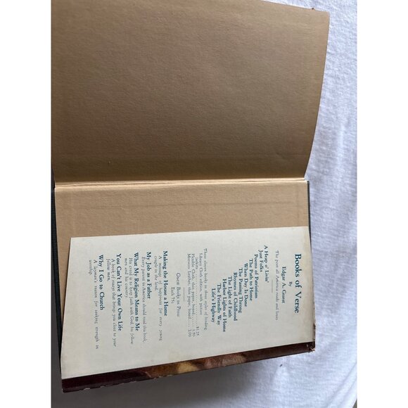 A Heap O Livin By Edgar A. Guest Hardcover 1916 Dust Jacket Reilly Chicago - Picture 7 of 16